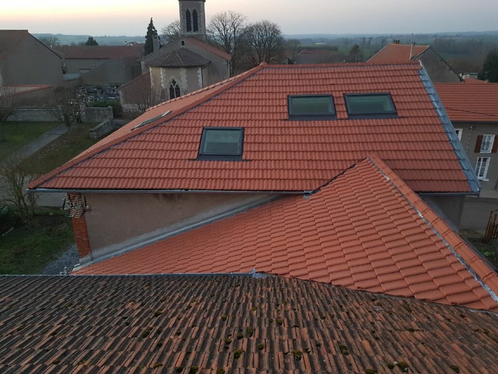 Toiture avec Velux à Saint Max